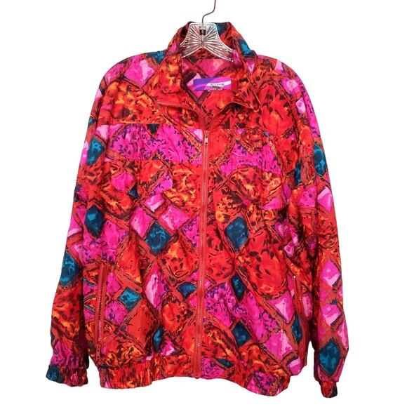Vintage 80's Mariah Windbreaker - L - Picture 1 of 8